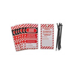 THIRARD  LOT 10 ETIQUETTES CONSIGNATION "NE PAS METTRE MARCHE"