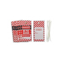 THIRARD LOT 10 ETIQUETTES CONSIGNATION "NE PAS OUVRIR"