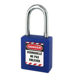 THIRARD 005338BL CADENAS ABS 38MM ANSE INOX HT38 D4.76MM BLEU EX CER