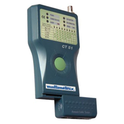MULTIMETRIX CT51 TESTEUR DE CABLAGE RESEAU LAN RJ45 RJ11 USB 1394 BNC
