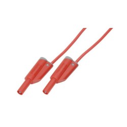 PJP 2717-IEC-50-R CORDON SECURITE M-M  4 REP ARRIERE 36A 50CM ROUGE