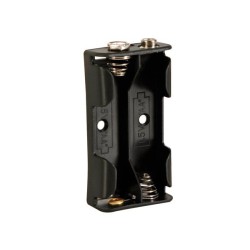 VEL BH321B COUPLEUR POUR 2 PILES AA (LR6). CONTACTS A PRESSION