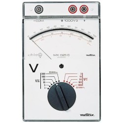 METRIX MX25 VOLTMETRE ANALOGIQUE DE TABLE