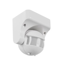 VEL PIR1200R DETECTEUR MOUVEMENT-SORTIE RELAIS(NO),12METRE/180  IP44