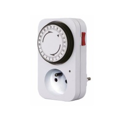 VEL E305D3 MINUTEUR 24 HEURES USAGE INTERIEUR MECANQUE 3680W / 16 A