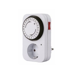 VEL E305D3-G MINUTEUR 24 HEURES USAGE INTERIEUR MECANQUE 3680W / 16 A