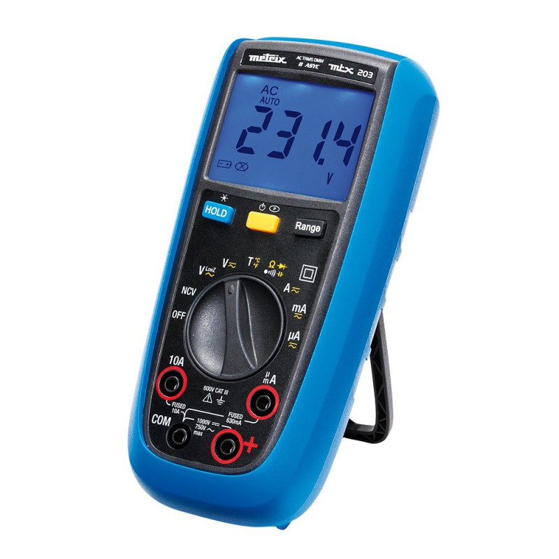 METRIX MTX203 MULTIMéTRE TRMS AC 6KPTS