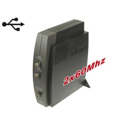 VEL PCSU1000 OSCILLOSCOPE  2 VOIES POUR PC CONNEXION USB