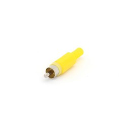 VEL CA047Y FICHE RCA MALE JAUNE