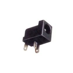 VEL CD009 EMBASE CHASSIS ALIM 2.5MM/5.5MM CONNEXIONS A SOUDER