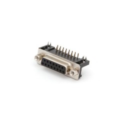 VEL CC020 CONNECTEUR SUB-D FEM 15BR PR CIRCUIT IMPRIME