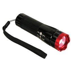 VEL EFL16 LAMPE TORCHE PUISSANTE EN ALUMINIUM LED 3W