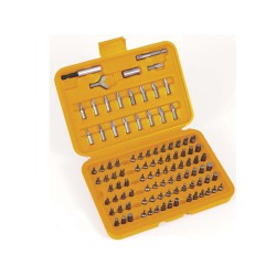 VEL 3040-100 JEU DE 100 EMBOUTS POUR TOURNEVIS