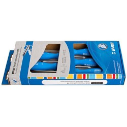 UNIOR 617037 JEU DE 05 TOURNEVIS NI PLAT & PHILLIPS 607B5NI