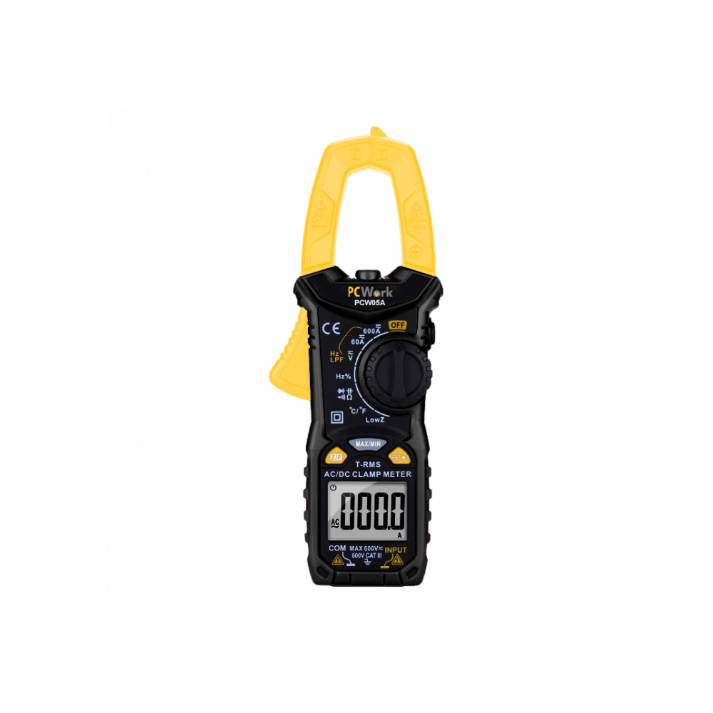 PCW05A PINCE MULTIMETRE TRMS 6000 PTS