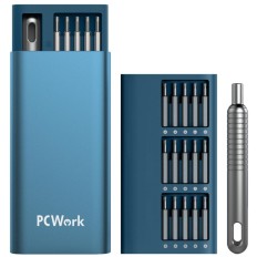 TOURNEVIS AVEC 30 EMBOUTS EN ACIER S2