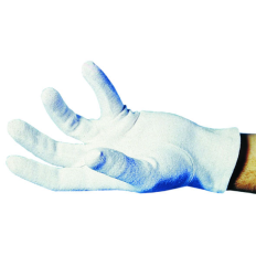 G86 SOUS-GANTS COTON BLANC