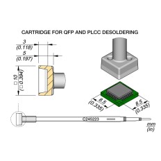 SMD POINTE A DESSOUDER POUR T245