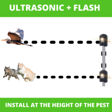 PROTECTEUR JARDINS 200M RENARD, LAPIN,CHIEN, CHAT