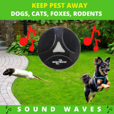 REPULSEUR ANIMAUX 40M IP44 RECHARGEABLE USB