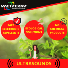 WEITECH ANTI NUISEURS A ULTRA SONS 60M (ALIM 4 PILES C)