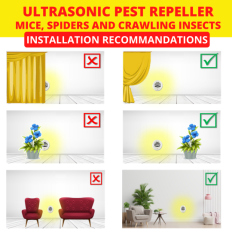 ANTI NUISEURS A ULTRA SONS 45M