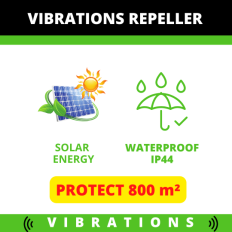 PROTECTEUR VIBRATION SOLAIRE JARDINS