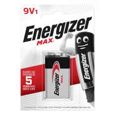 ENERGIZER PILE ALCALINE 6LR61 522 9V BP1 6LF22