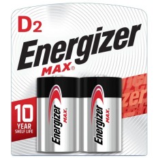 ENERGIZER PILE ALCALINE E95BP2 LR20 PIE95