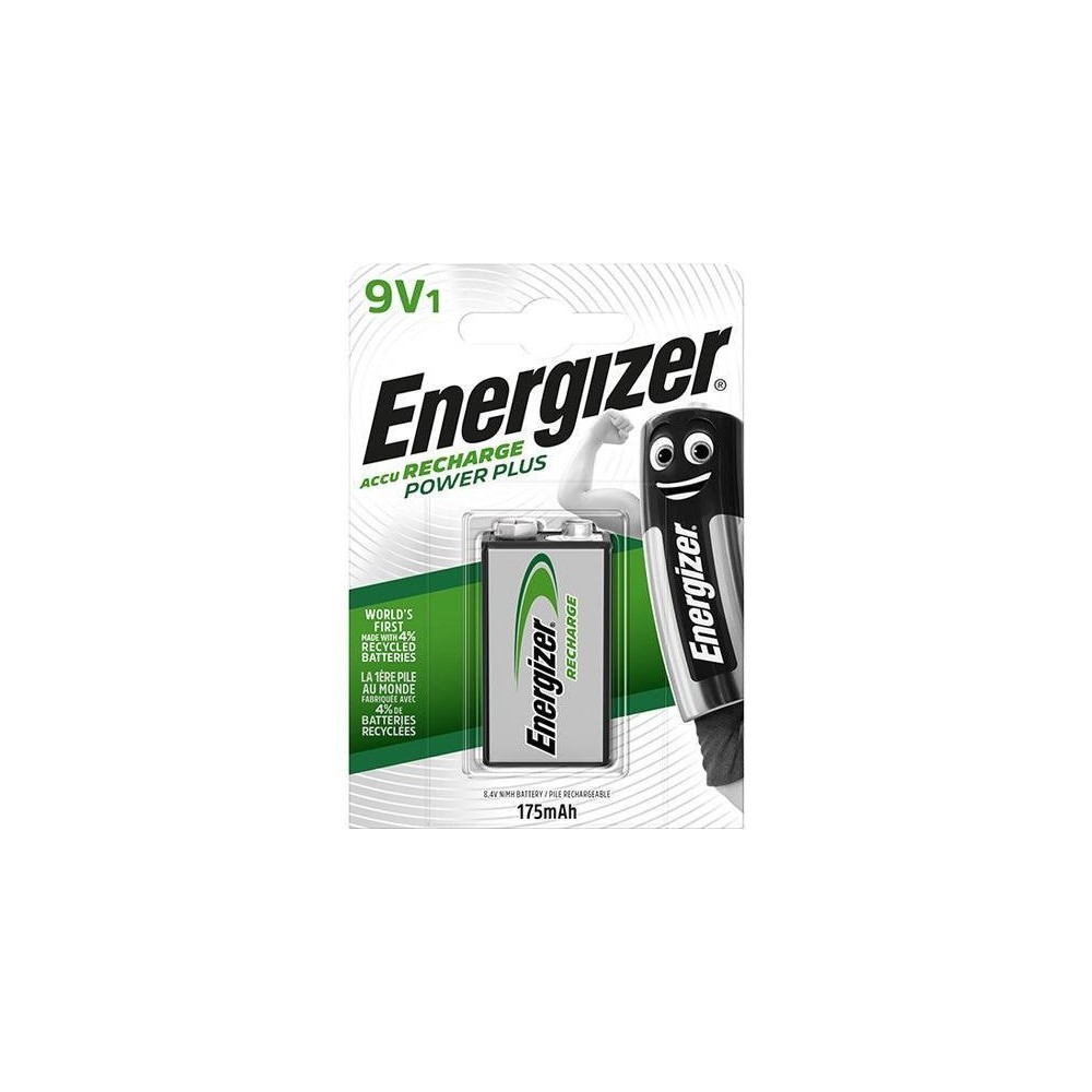 ENERGIZER PILE RECHARGEABLE NH22 6HR61 9V 175MAH NH22BP1