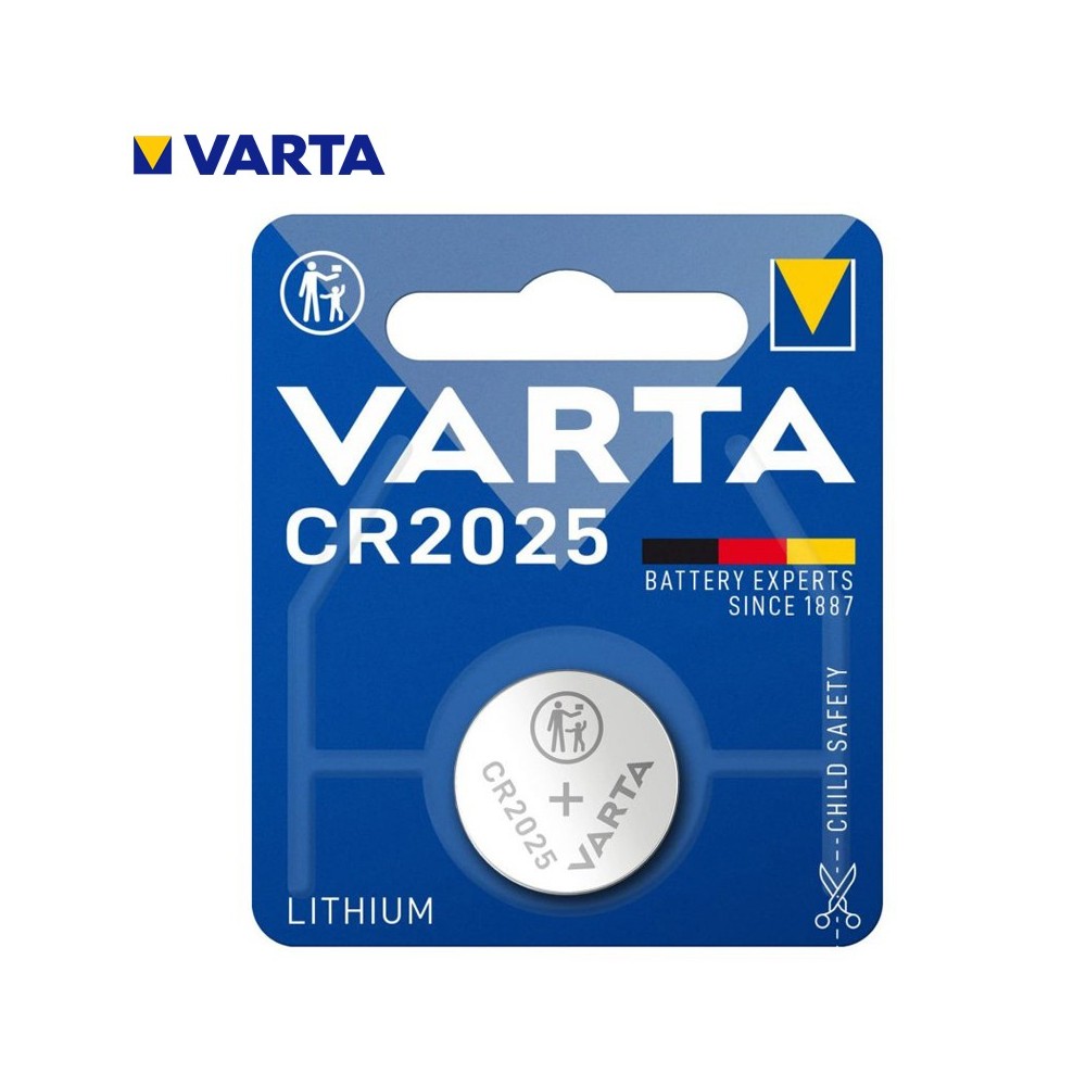 VARTA PILE LITHIUM CR2025 3V