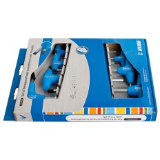 UNIOR JEU DE 7 CLES MALE 6 PANS AVEC POIGNEE  2.5-10mm 193HXCS