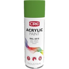 CRC_KF  PEINTURE ACRYLIQUE VERT JAUNE RAL 6018 400ML