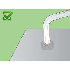UNIOR 616998 CLE MALE COUDEE EMPREINTE TORX TR25 220/7TXN