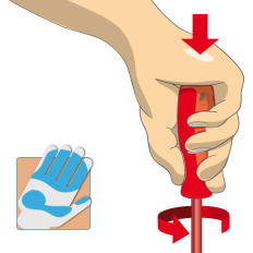 UNIOR 617656 JEU 06 TOURNEVIS ISOLES 03 PLATS+02 PH & TEST 603CS6ATVD