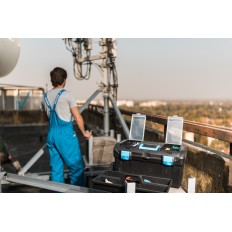 UNIOR 619765 CAISSE A OUTILS EN PLASTIQUE 514X280X260 VIDE 917