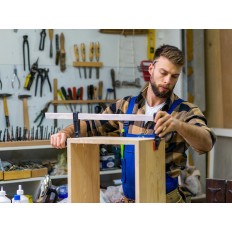 VEL 3935-50 SERRE JOINT EN ACIER, L:500XP:120 MM POIGNEE EN BOIS