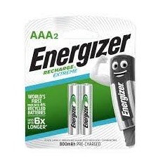 ENERGIZER PILE RECHARGEABLE AAA 1.5V LR03 1.2V 800MAH NH12ERP2