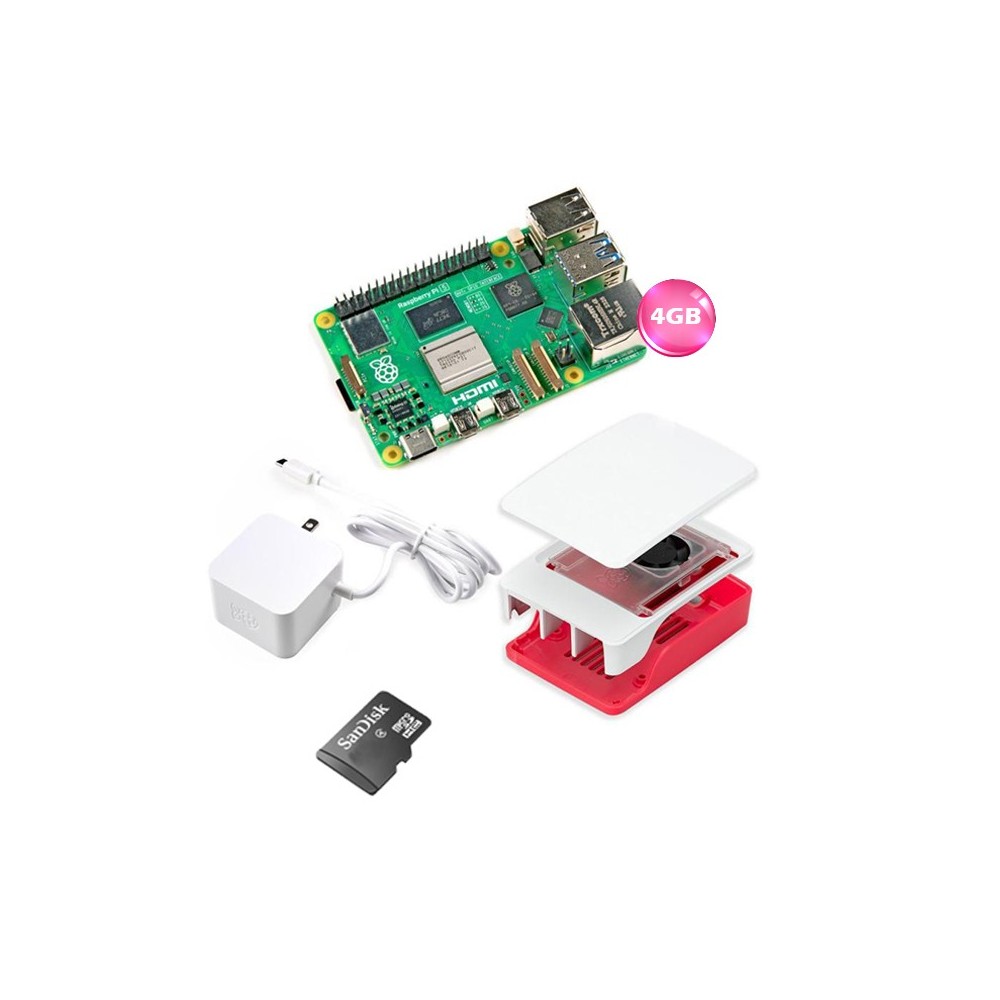 KIT RASPBERRY RPI5 4GB