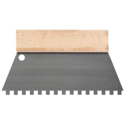 VEL HE928250 SPATULE A COLLE 250MM DENTS  8X8MM