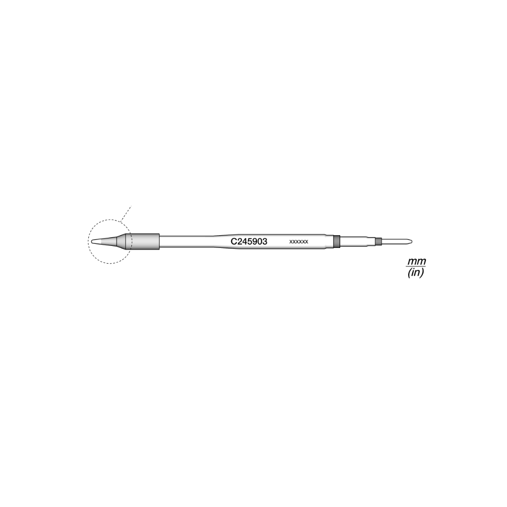 JBC C245-903 CARTOUCHE CONIQUE  1.0 S1 (T245)