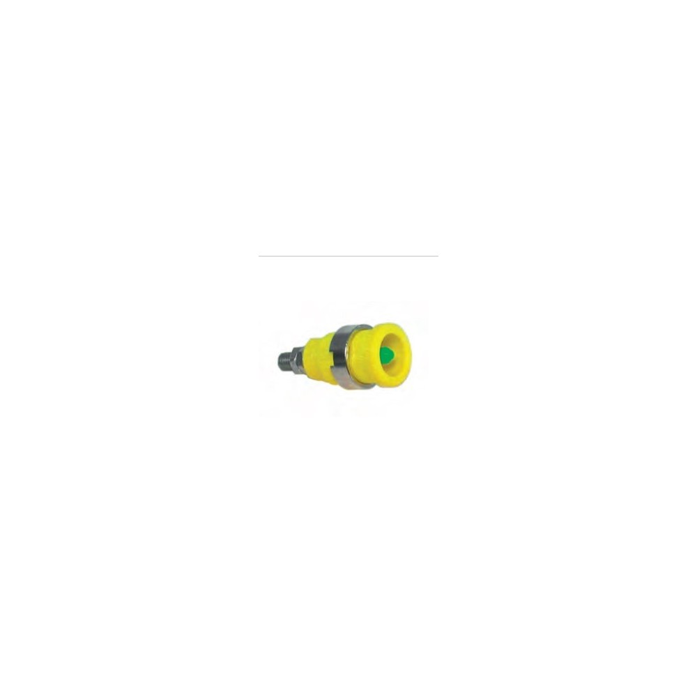 PJP 3268-I-J DOUILLE SECURITE D:4MM 36A A ECROU JAUNE