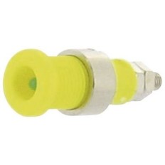 PJP 3268-I-J DOUILLE SECURITE D:4MM 36A A ECROU JAUNE