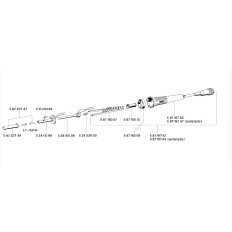 WELLER 52411099 ELEMENT CHAUFFANT 50W 24V POUR LR21