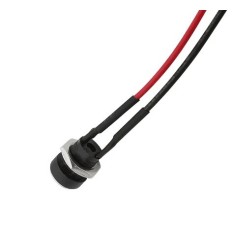 PRISE DE CHARGE FEMELLE DC-022B DC AVEC FIL DE CABLE 20AWG