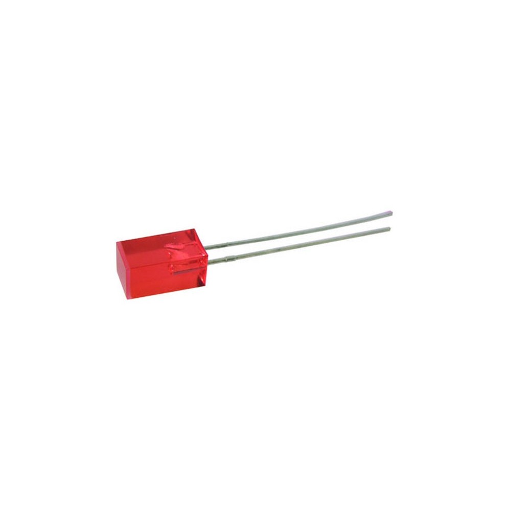 DIODE LED CARRE ROUGE