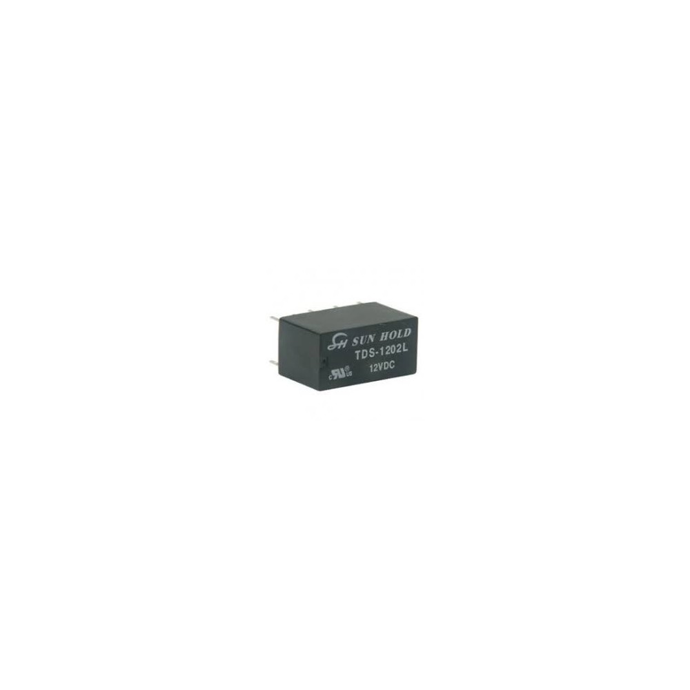 TDS-1202L RELAIS 12VDC DOUBLE CONTACT (GS-SH-212T)