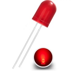 DIODE LED 10MM ROUGE