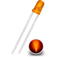 DIODE LED 3MM ORANGE