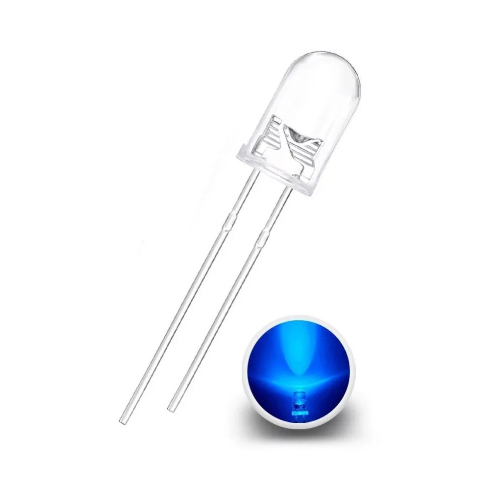 DIODE LED 5MM BLEUE